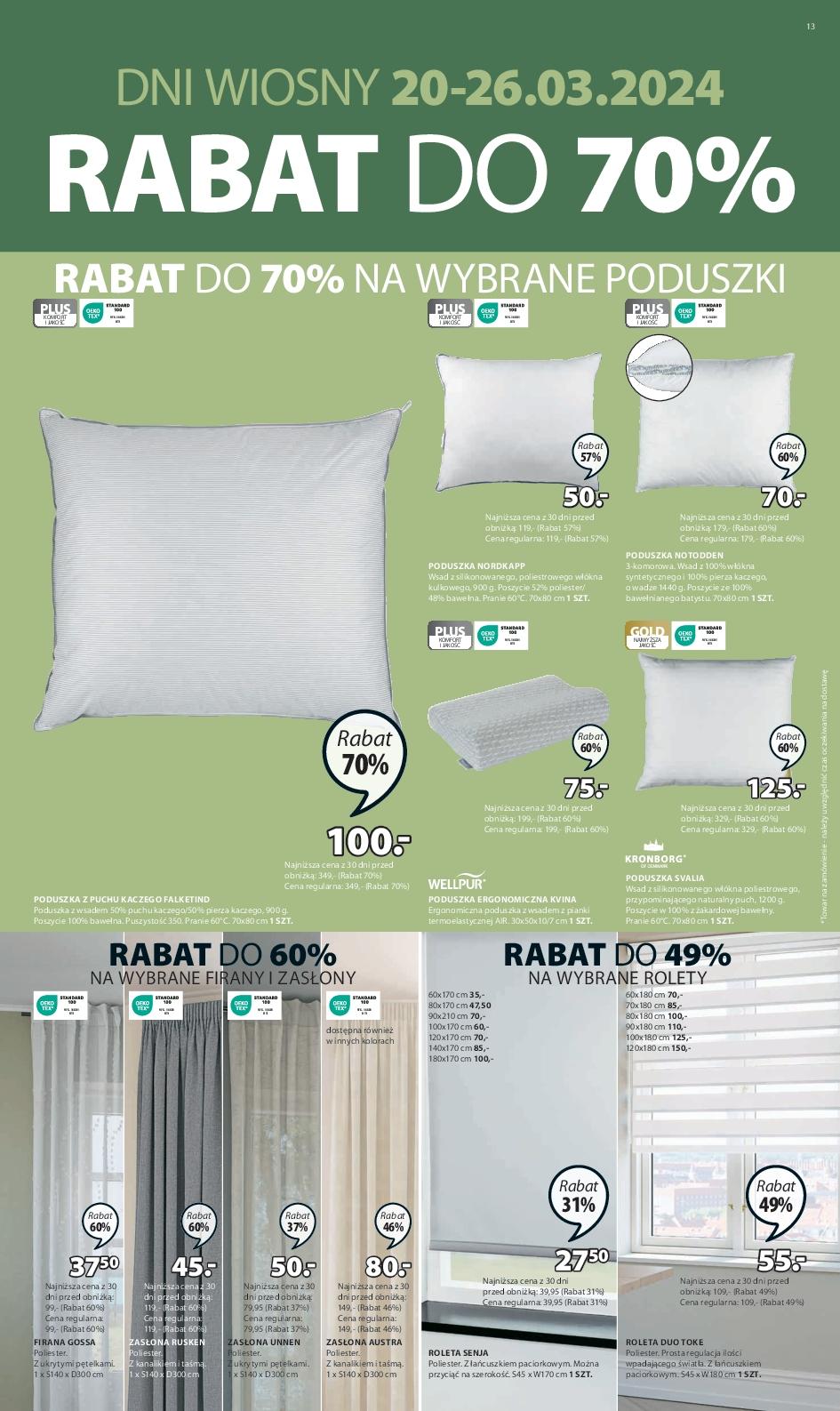 Gazetka promocyjna Jysk str. 13