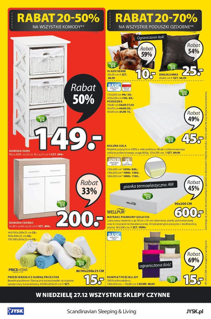 Gazetka promocyjna Jysk str. 16