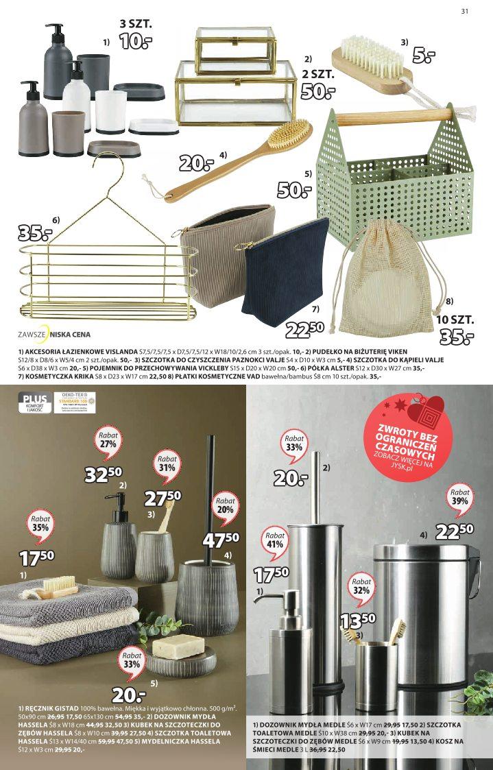 Gazetka promocyjna Jysk str. 31