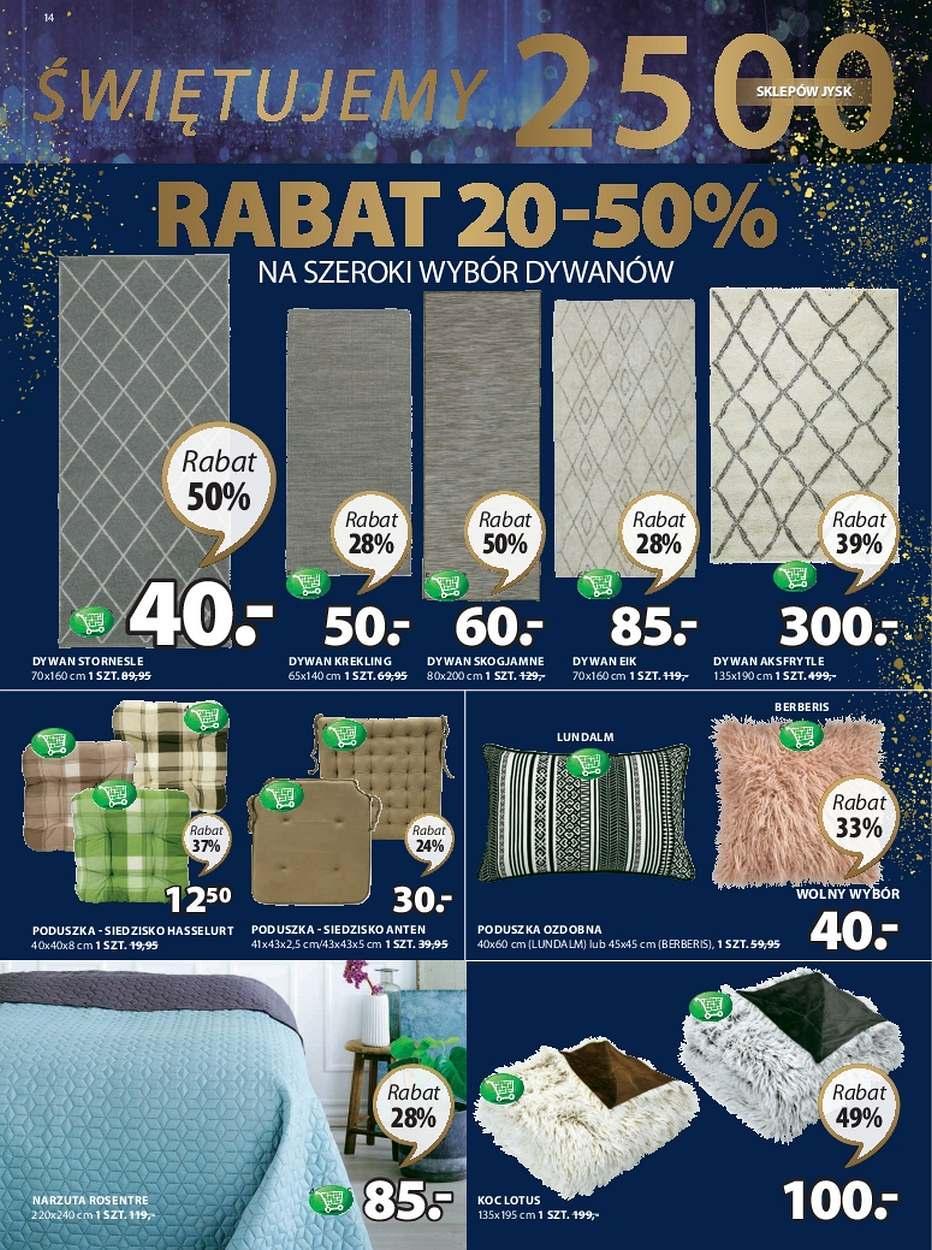 Gazetka promocyjna Jysk str. 14