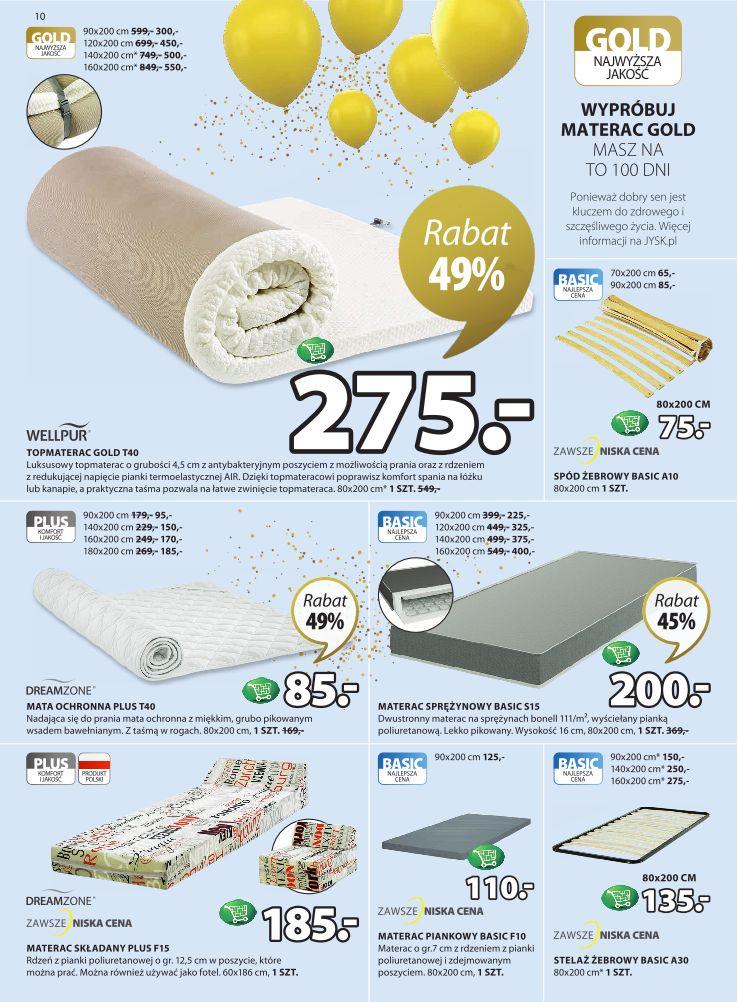 Gazetka promocyjna Jysk str. 10