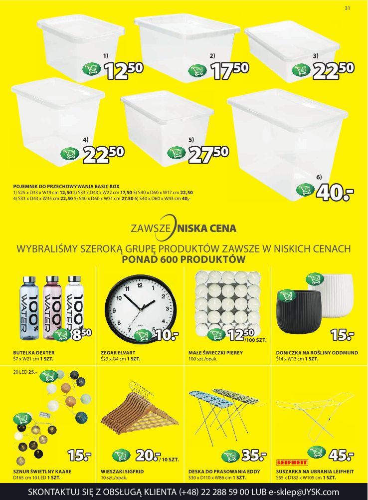 Gazetka promocyjna Jysk str. 31