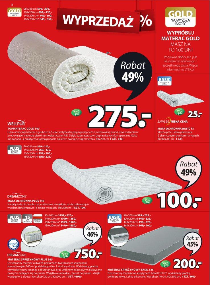 Gazetka promocyjna Jysk str. 8