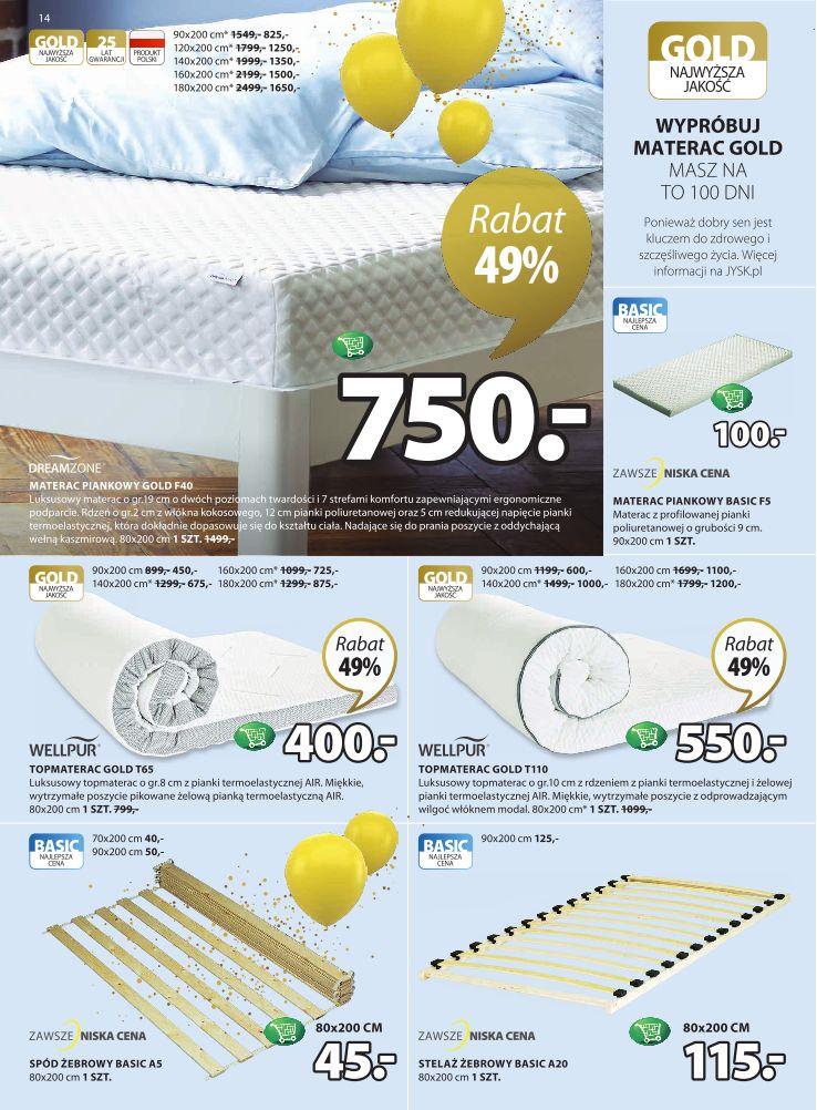 Gazetka promocyjna Jysk str. 14