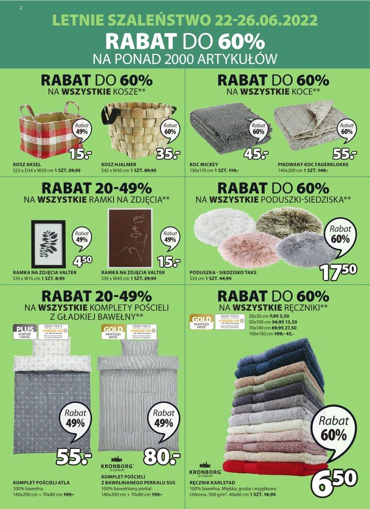 Gazetka promocyjna Jysk str. 2