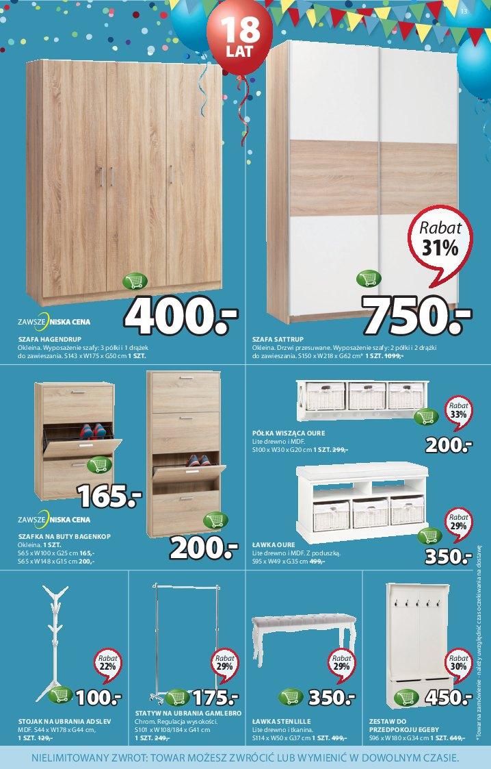Gazetka promocyjna Jysk str. 13