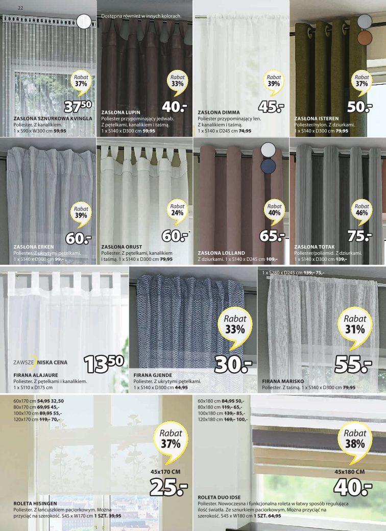 Gazetka promocyjna Jysk str. 22