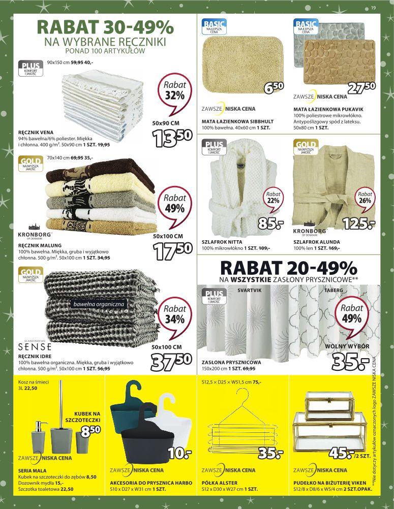 Gazetka promocyjna Jysk str. 19