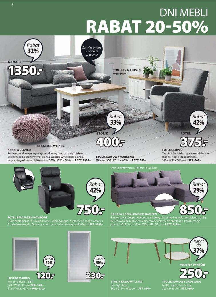 Gazetka promocyjna Jysk str. 2