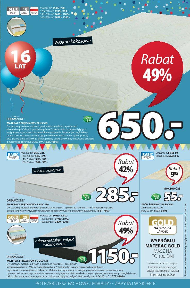 Gazetka promocyjna Jysk str. 5