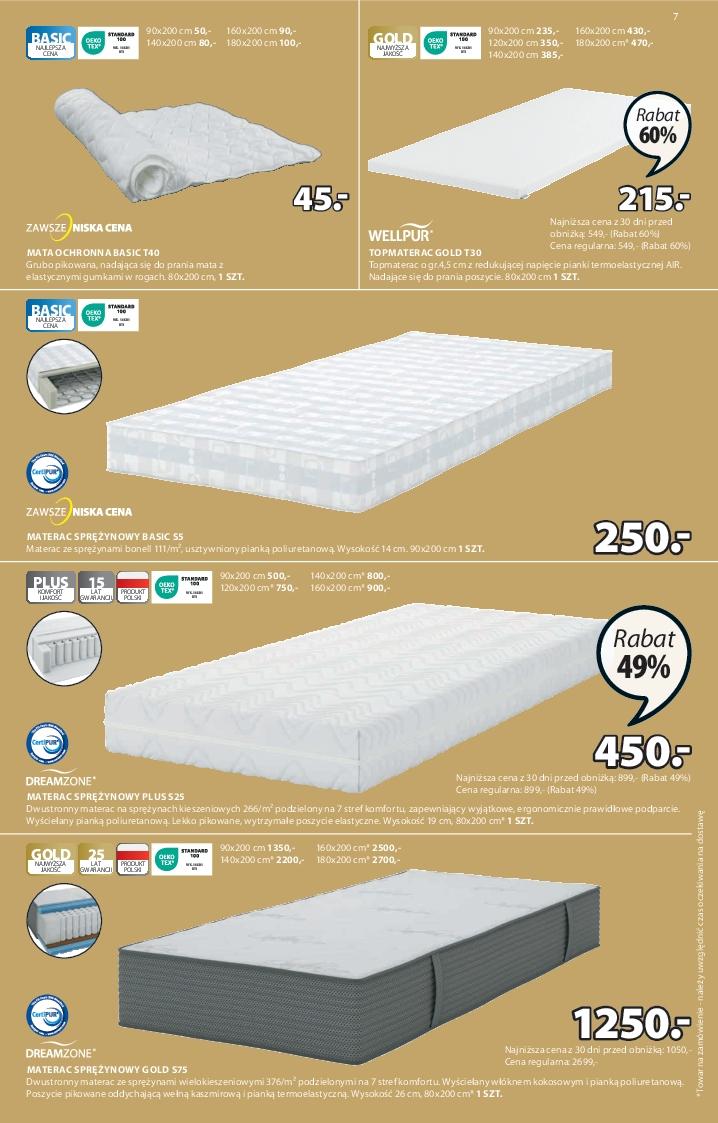 Gazetka promocyjna Jysk str. 7