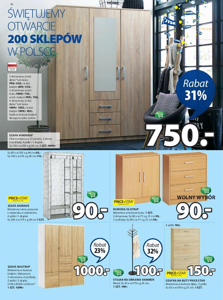 Gazetka promocyjna Jysk str. 16