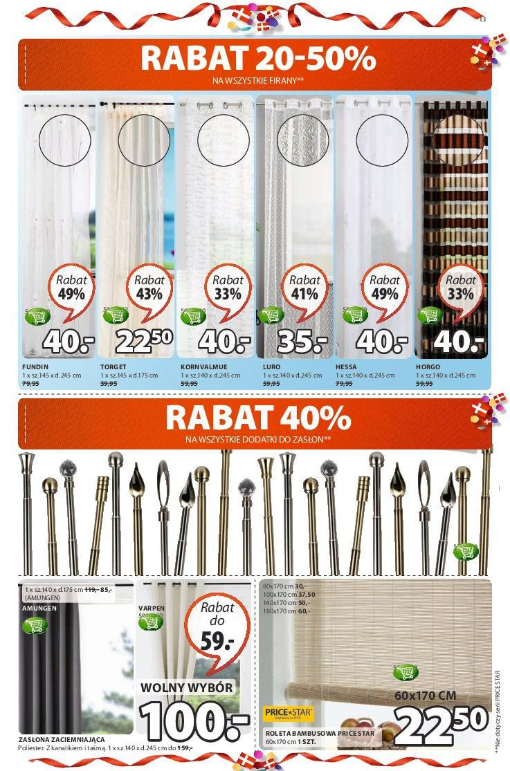 Gazetka promocyjna Jysk str. 13