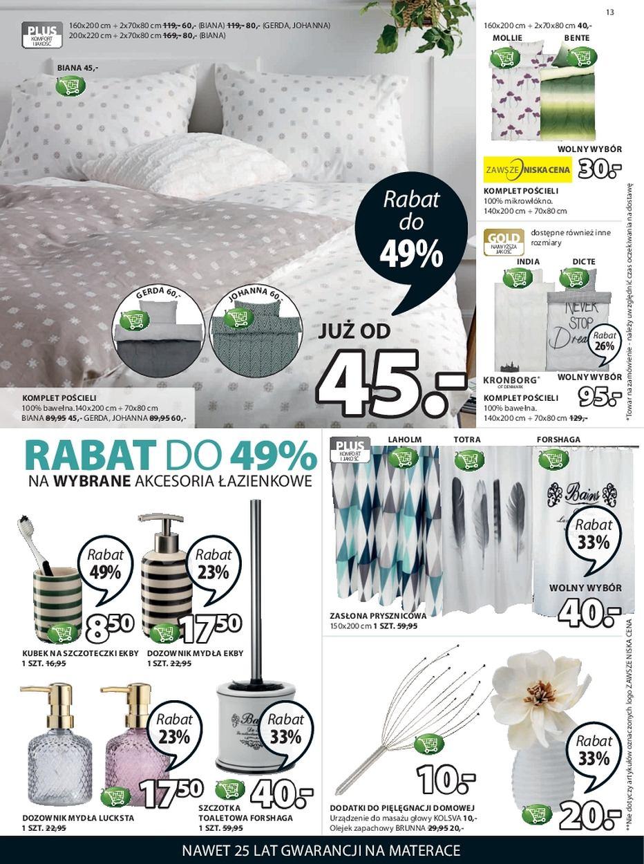 Gazetka promocyjna Jysk str. 13