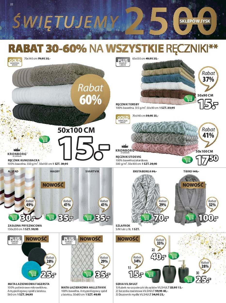 Gazetka promocyjna Jysk str. 22