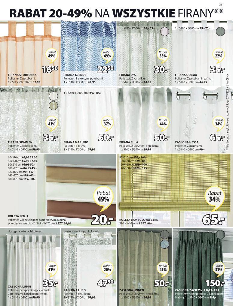 Gazetka promocyjna Jysk str. 31