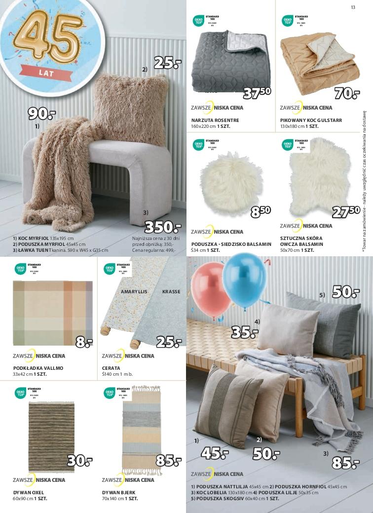 Gazetka promocyjna Jysk str. 13