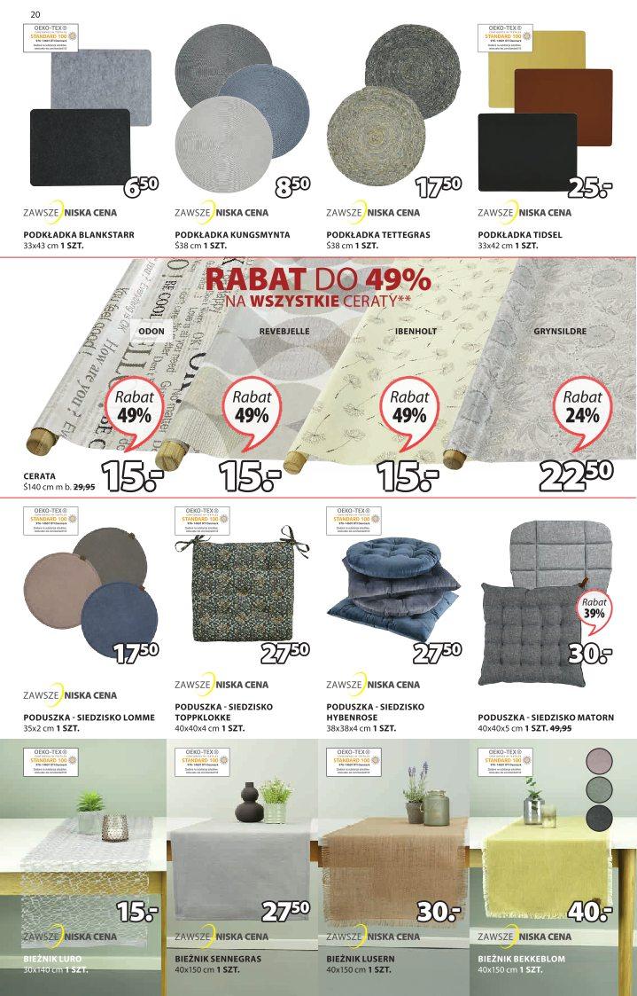 Gazetka promocyjna Jysk str. 20