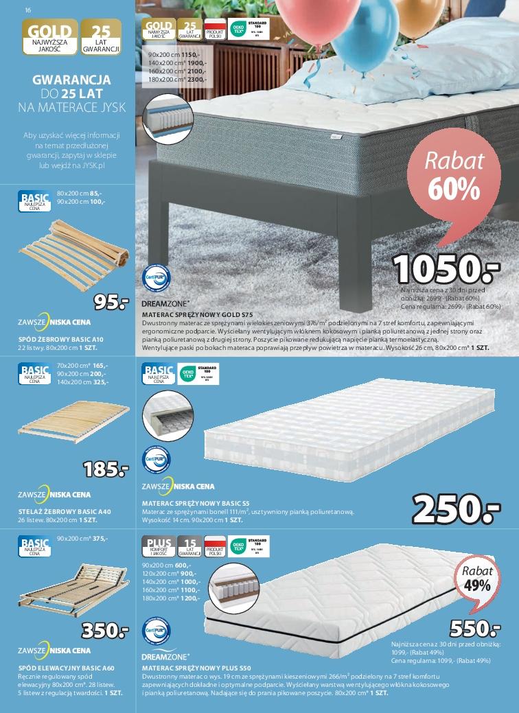 Gazetka promocyjna Jysk str. 16