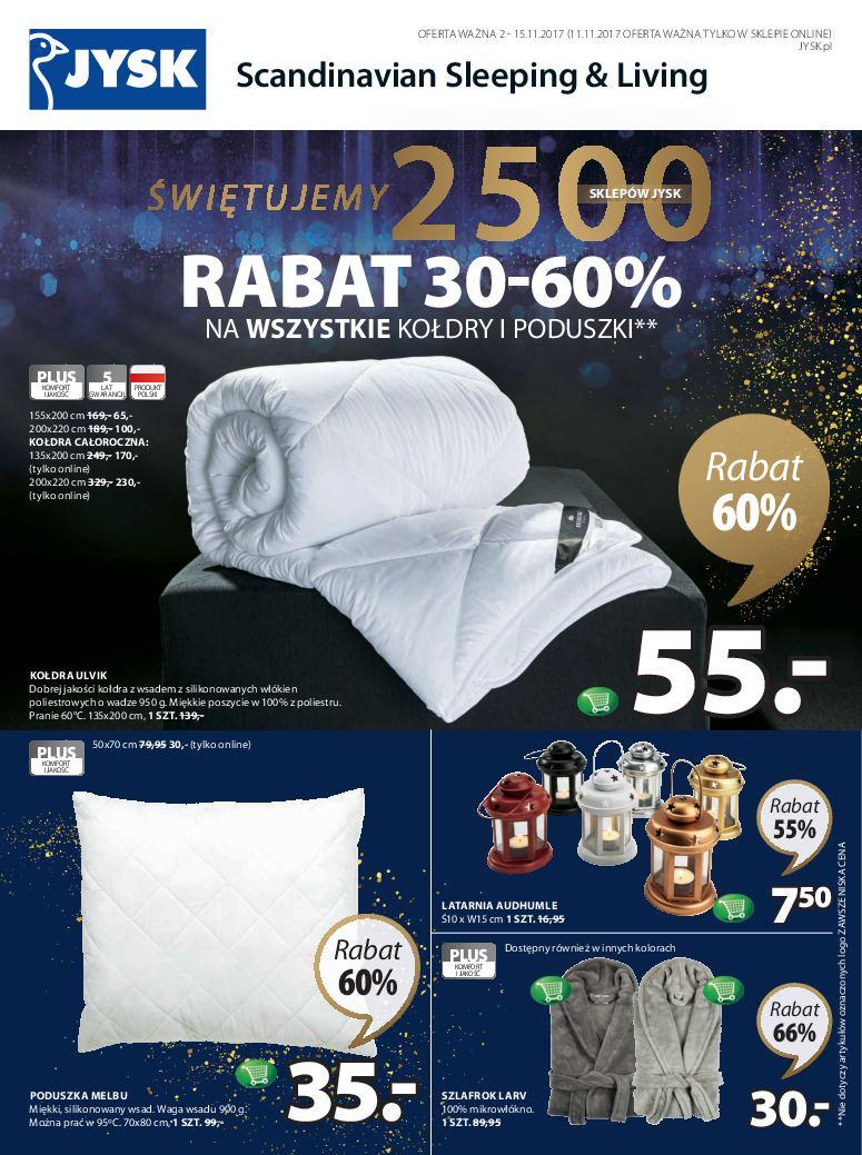 Gazetka promocyjna Jysk str. 1