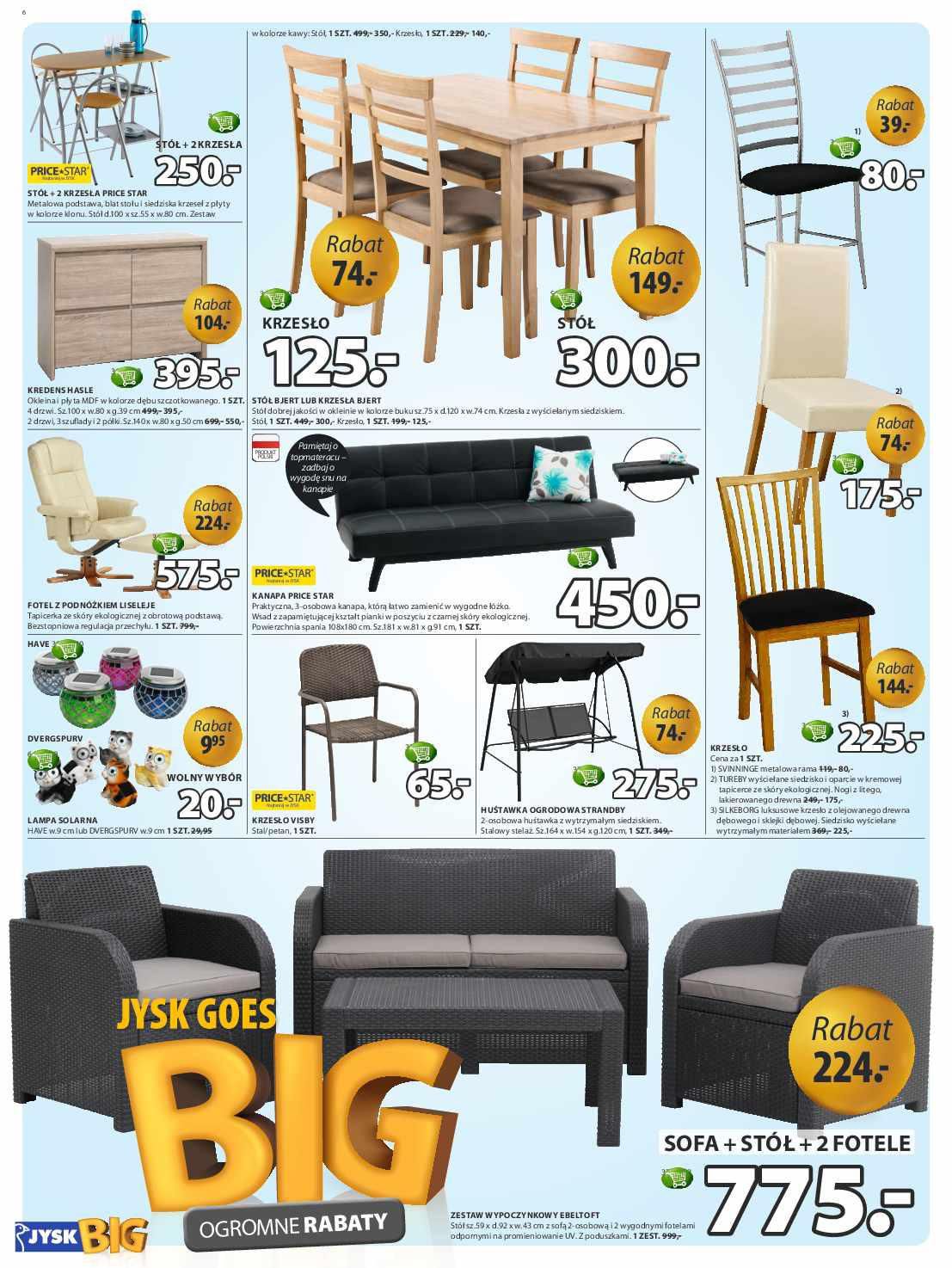 Gazetka promocyjna Jysk str. 6