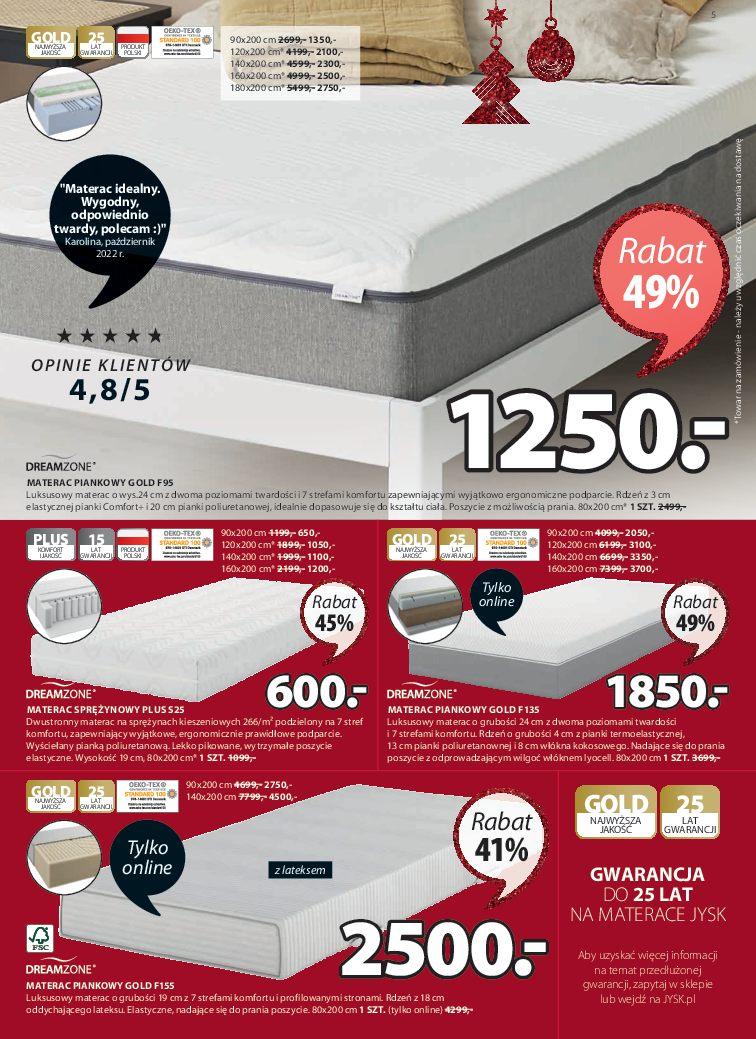 Gazetka promocyjna Jysk str. 5