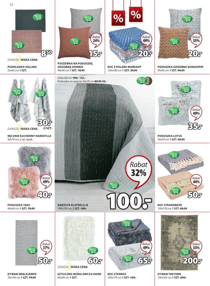 Gazetka promocyjna Jysk str. 12