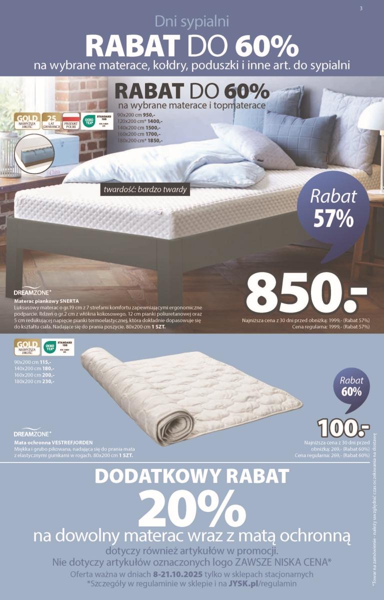 Gazetka promocyjna Jysk str. 3