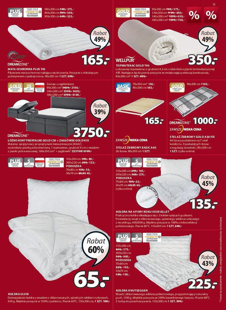 Gazetka promocyjna Jysk str. 13