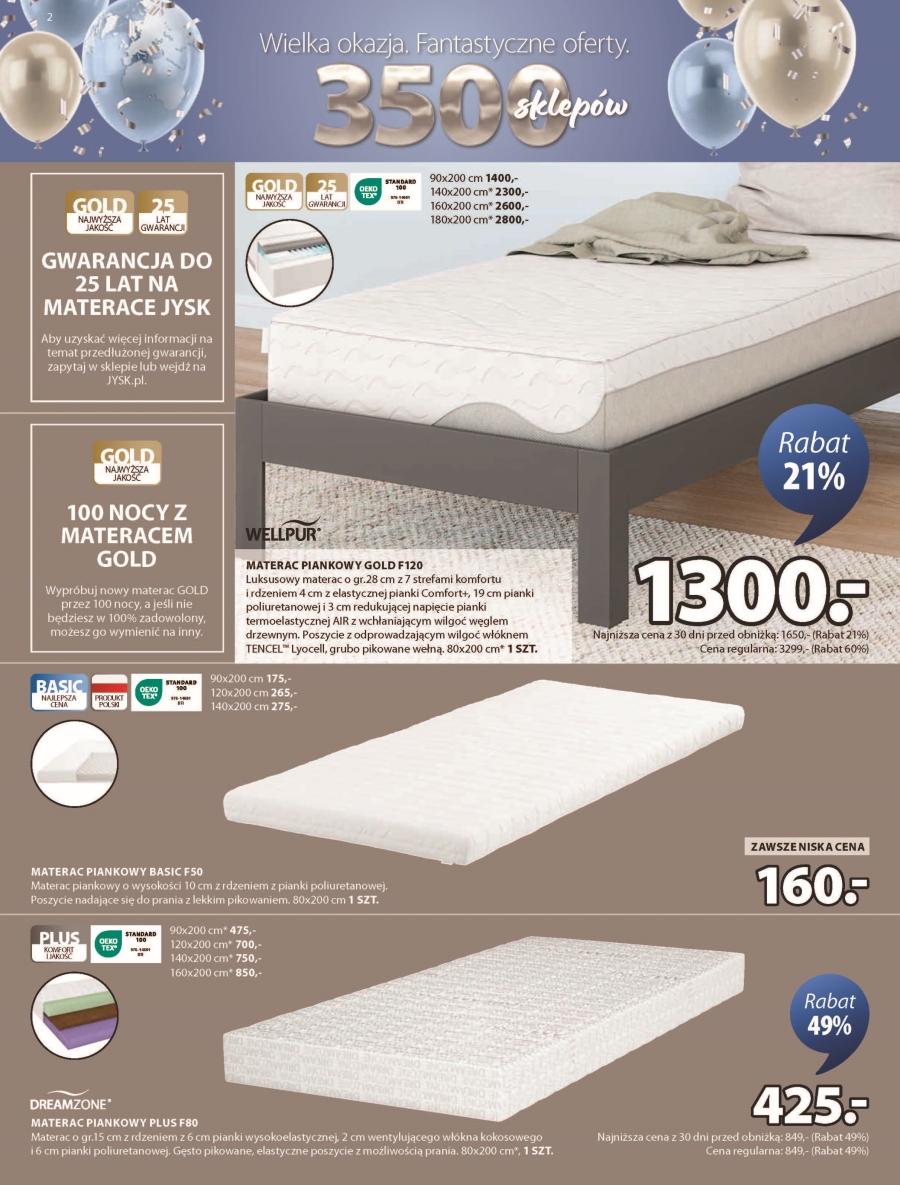 Gazetka promocyjna Jysk str. 2