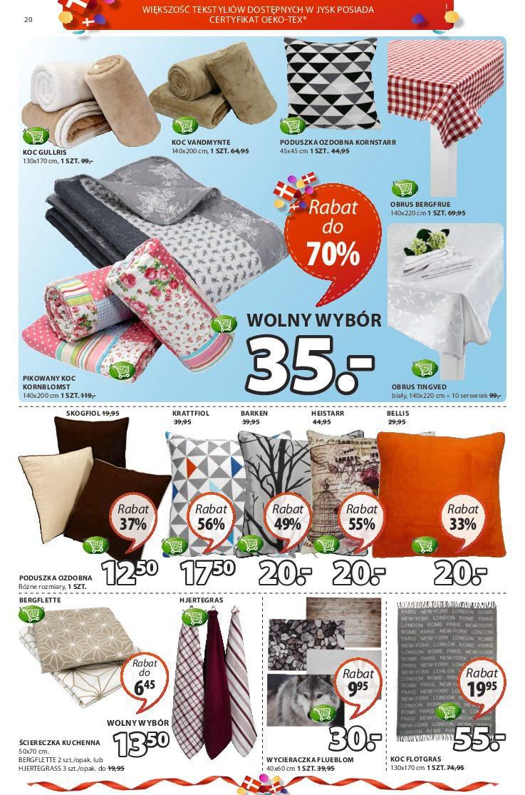 Gazetka promocyjna Jysk str. 20