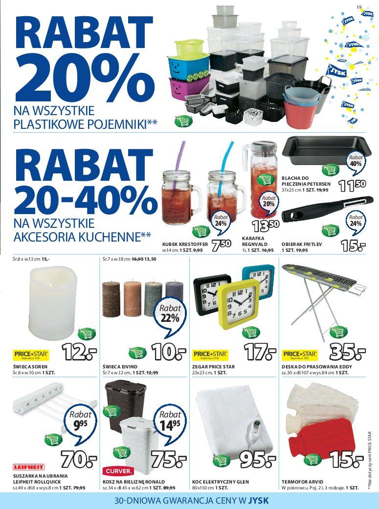 Gazetka promocyjna Jysk str. 19