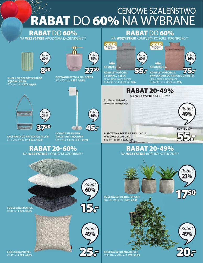 Gazetka promocyjna Jysk str. 2