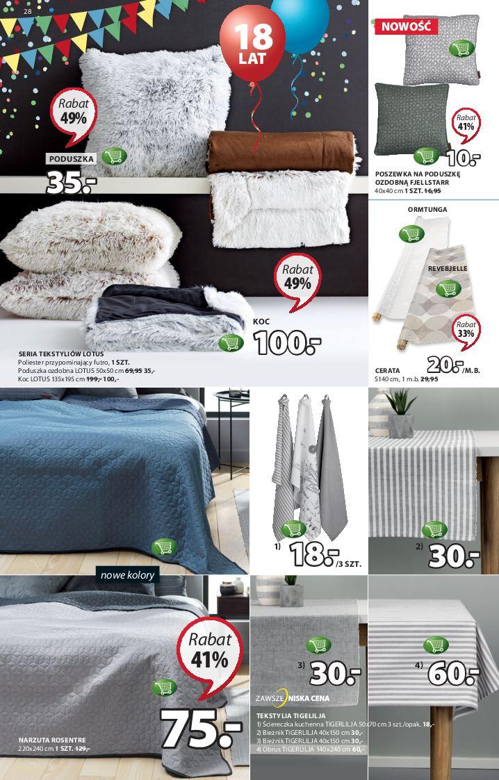 Gazetka promocyjna Jysk str. 28