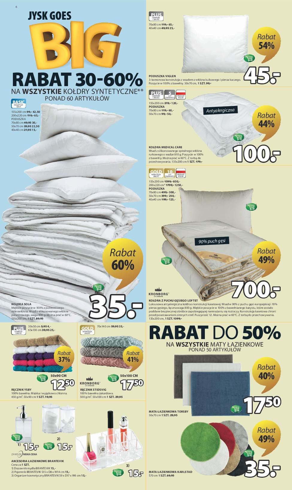 Gazetka promocyjna Jysk str. 6