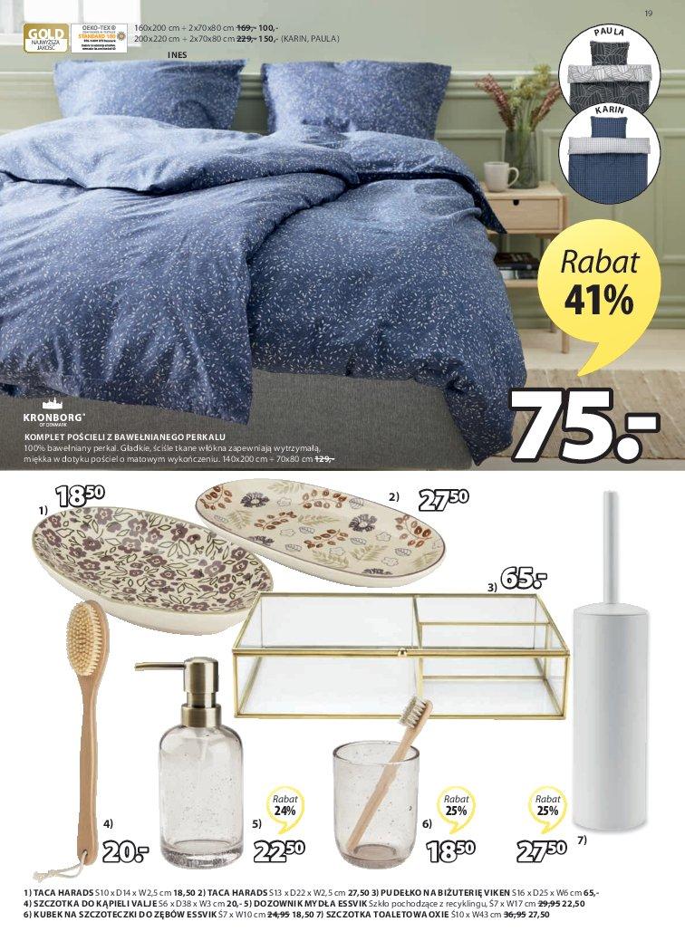 Gazetka promocyjna Jysk str. 19