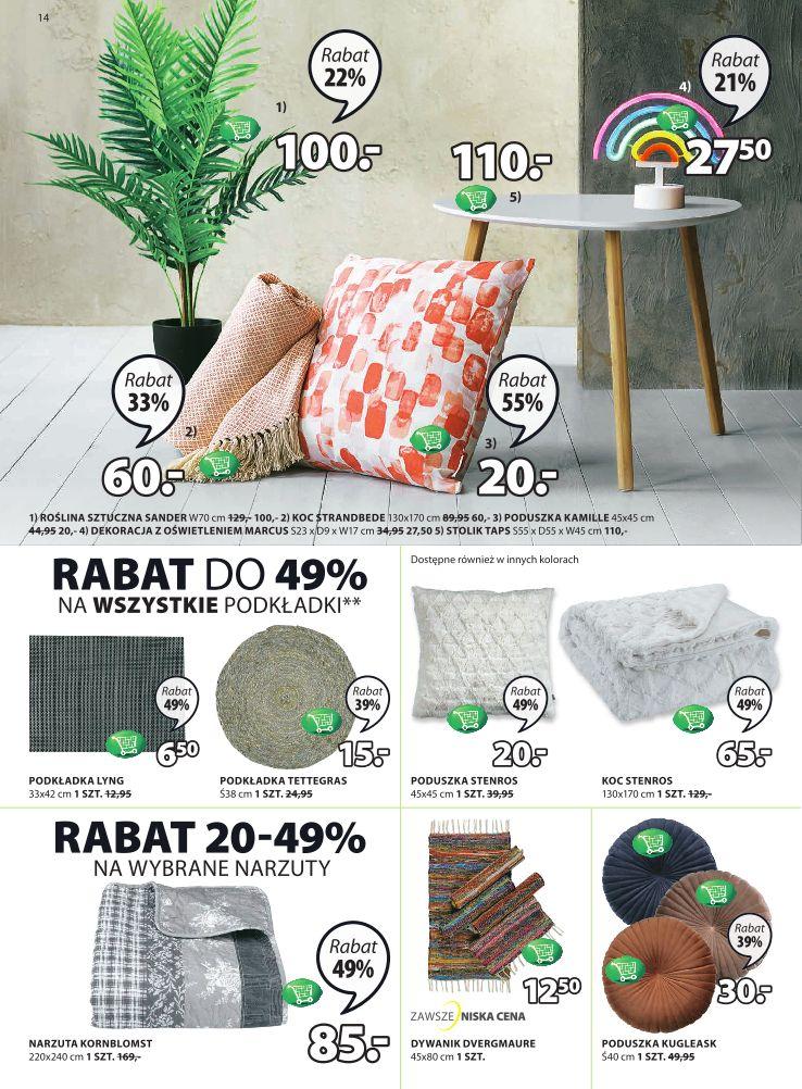 Gazetka promocyjna Jysk str. 14