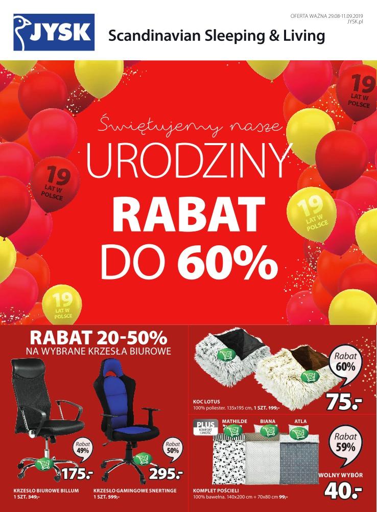 Gazetka promocyjna Jysk str. 1