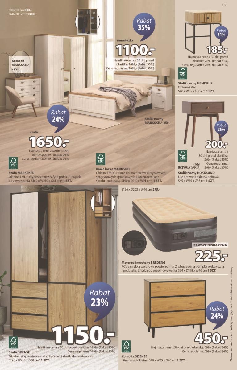 Gazetka promocyjna Jysk str. 13