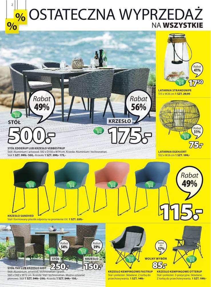 Gazetka promocyjna Jysk str. 2