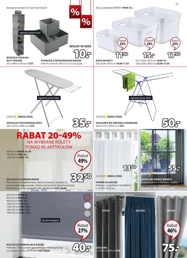 Gazetka promocyjna Jysk str. 23