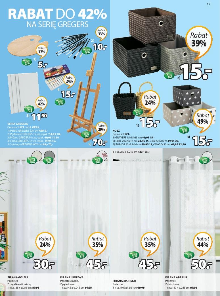 Gazetka promocyjna Jysk str. 15