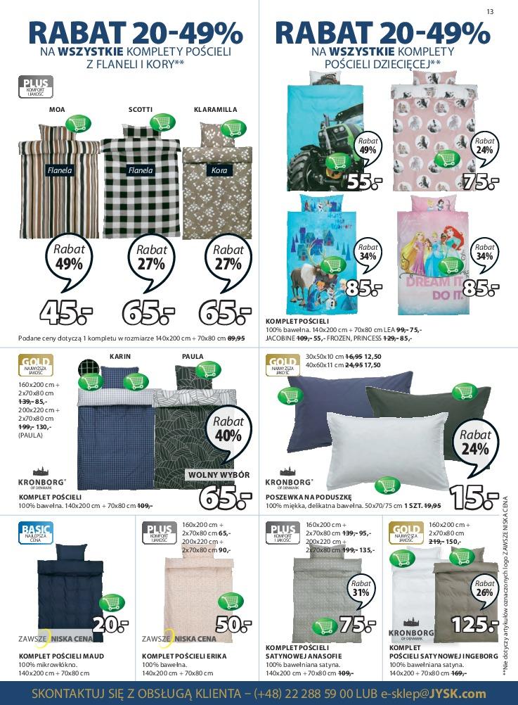 Gazetka promocyjna Jysk str. 13