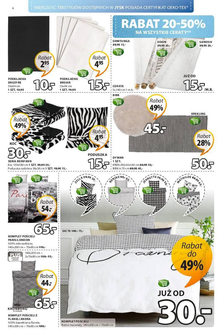 Gazetka promocyjna Jysk str. 4