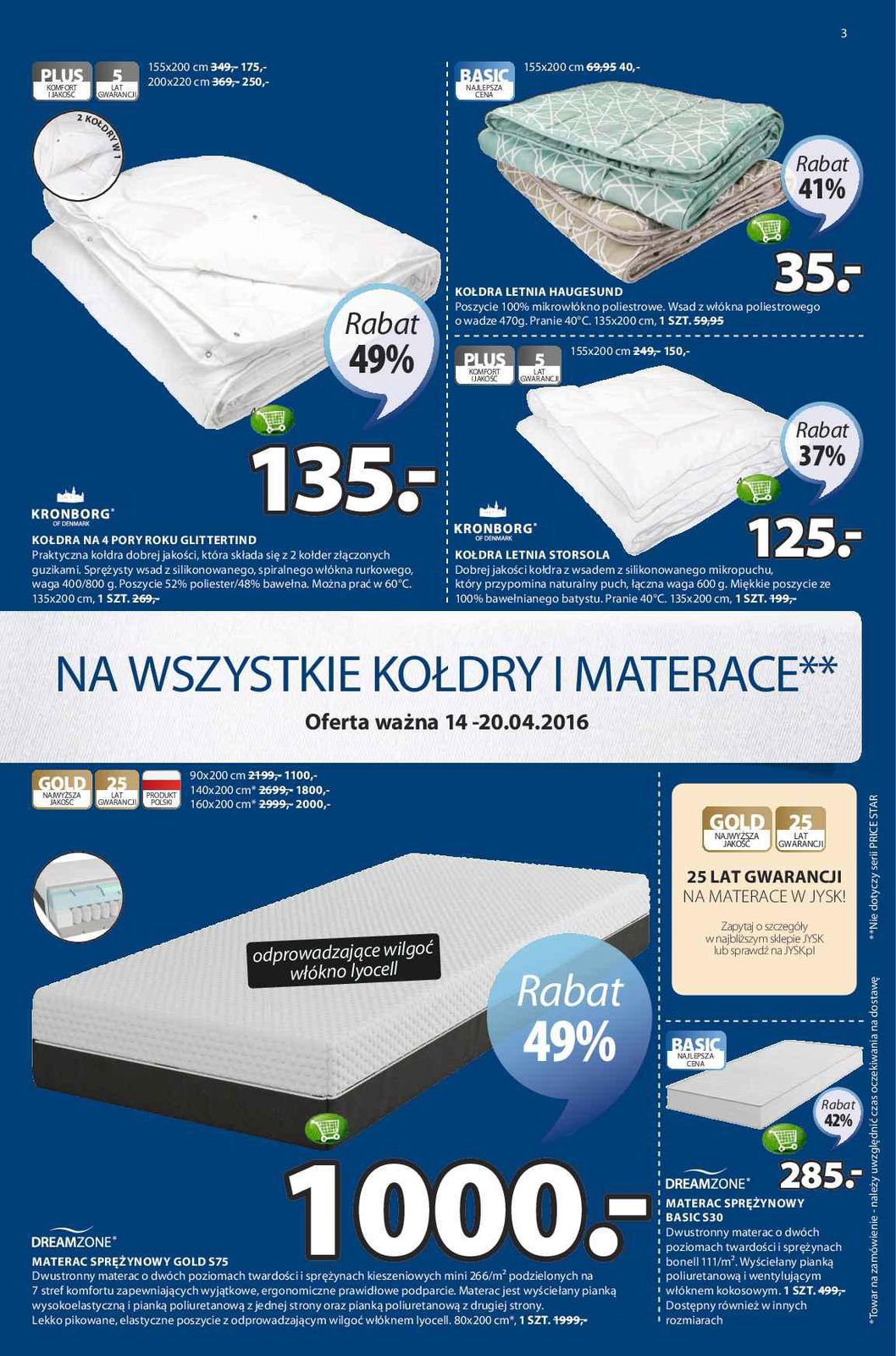 Gazetka promocyjna Jysk str. 3