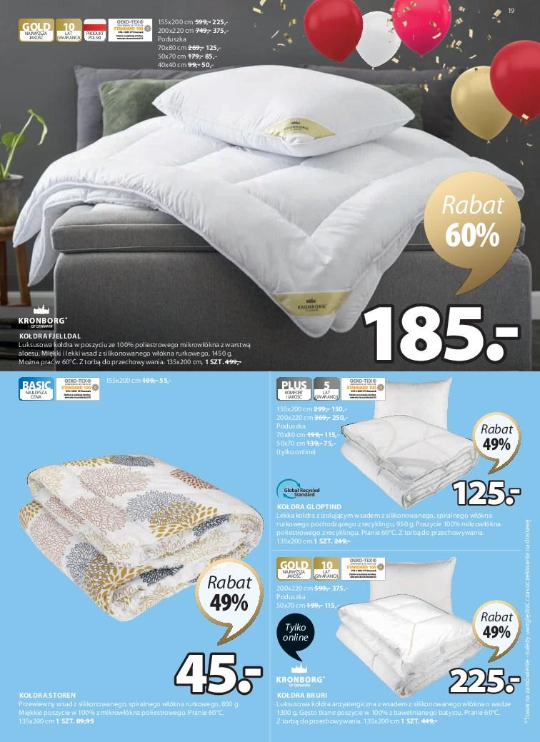 Gazetka promocyjna Jysk str. 19