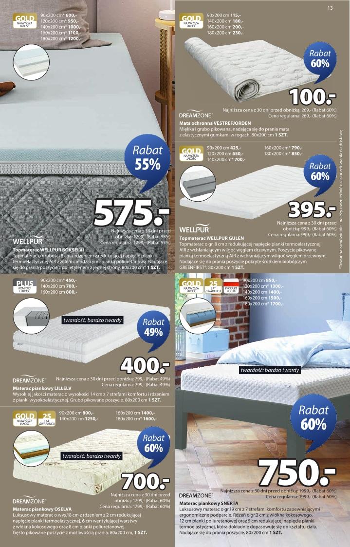 Gazetka promocyjna Jysk str. 13