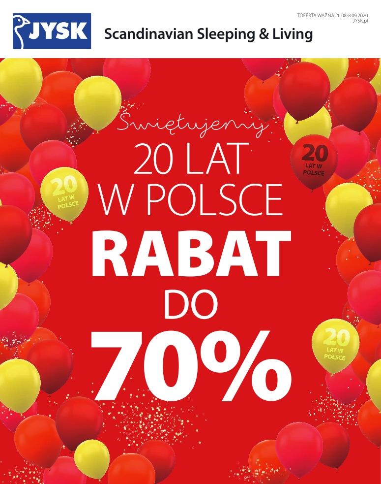 Gazetka promocyjna Jysk str. 1