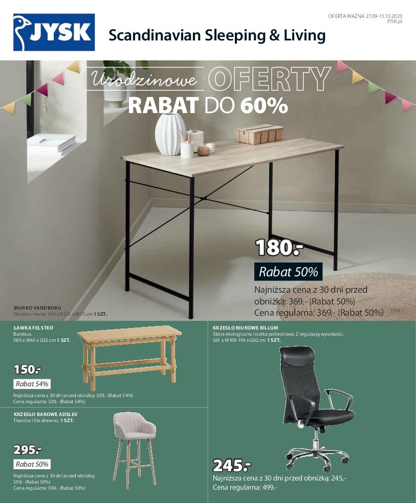 Gazetka promocyjna Jysk str. 1