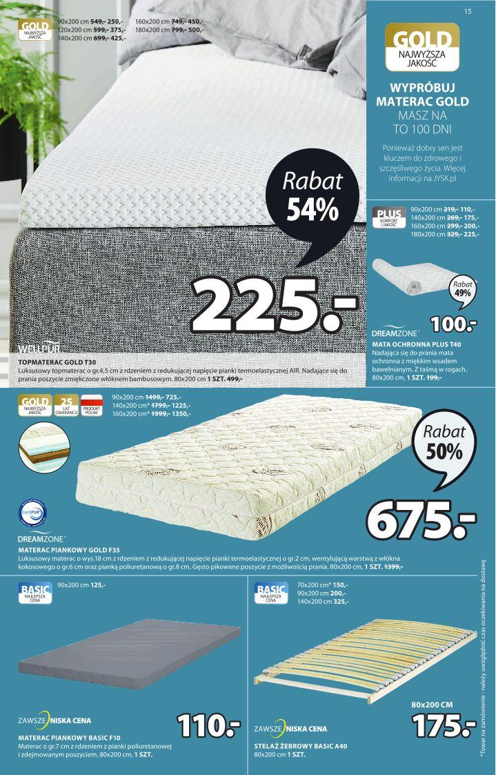 Gazetka promocyjna Jysk str. 15